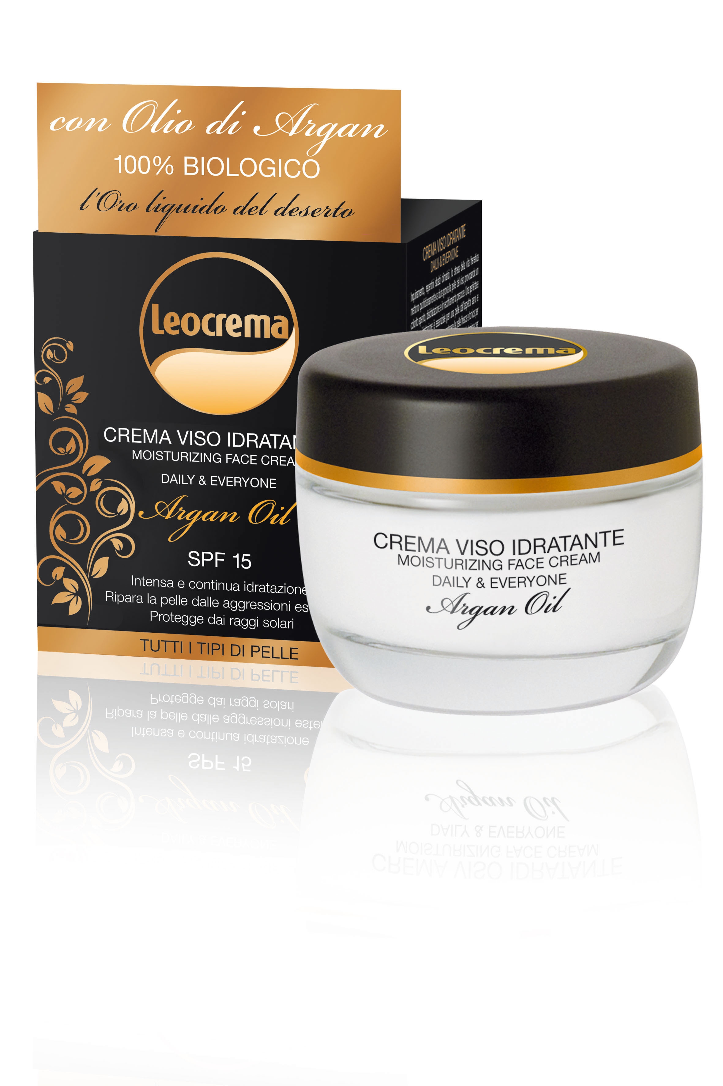 INCI Leocrema Crema Fluida Body Lotion all Olio di Argan