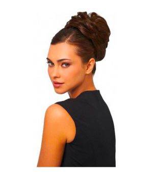 Style-a-do + Mini-do - 2 Elastici Extension per Acconciature R4 Castano Scuro