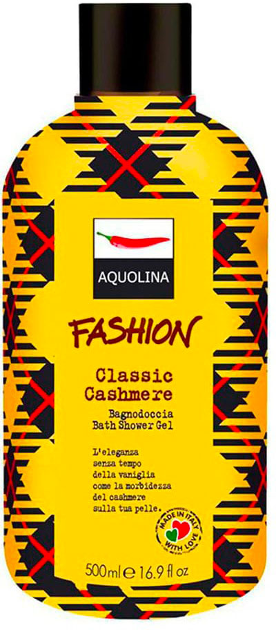 Aquolina Fashion Bagno Doccia Classic Cashmere 500 ml - Idea Bellezza