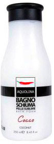 Aquolina Bagno Doccia COCCO. Bagnoschiuma leggero e di veloce assorbimento  - 250 ml : : Bellezza