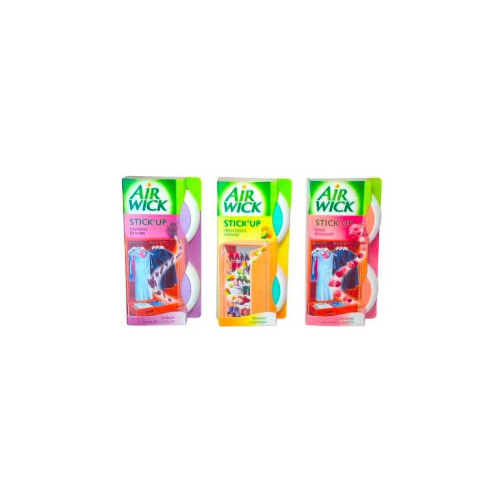 Air Wick - Stick'up deodoranti per piccoli ambienti varie fragranze