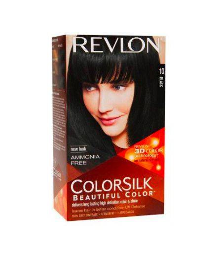 ColorSilk - Tinta per Capelli 10 Black