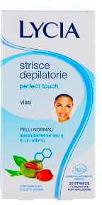 Lycia Perfect Touch strisce depilatorie viso