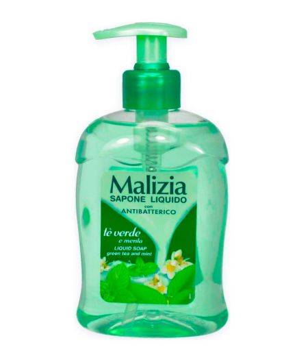 Sapone Liquido Te Verde e menta con antibatterico300 ml