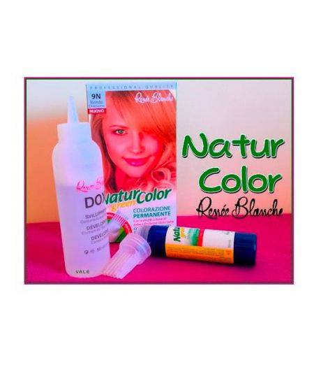 Tinta  Per Capelli Colorazione Permanente Naturale Natur Color Green9 N Biondo Chiarissimo