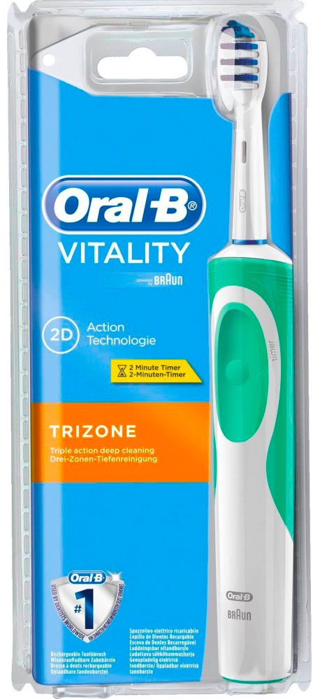 Oral-B Spazzolino Elettrico Vitality Trizone - Idea Bellezza