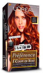 Preference Colpi Di Sole Tinta Per Capelli N7 Rame Idea Bellezza