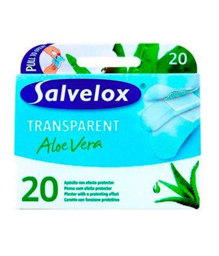 Transparent Aloe Vera  - Cerotti Trasparenti 20 pz