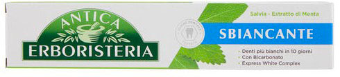 Farmacia SS. Annunziata Dentifricio sbiancante alla salvia 90 g -  Dentifricio sbiancante