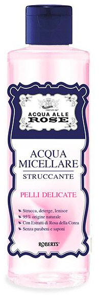 Roberts acqua alle rose micellare pelli delicate e sensibili 200ml