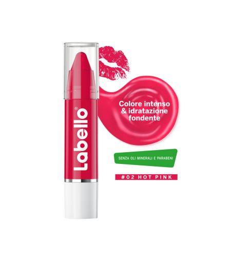 Crayon Lipstick 02 Hot Pink colore Intenso