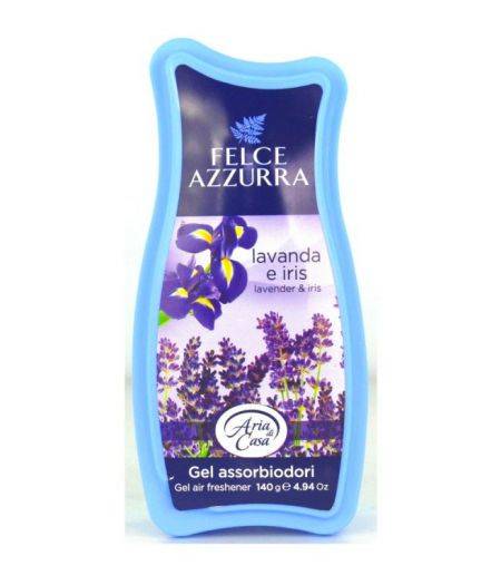 Azzurra Aria di Casa Gel profumante assorbiodori Iris e Lavanda 140 g