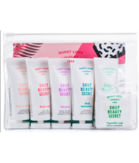 TRAVEL KIT MINI GUEST LOVE POP 6 PZ.