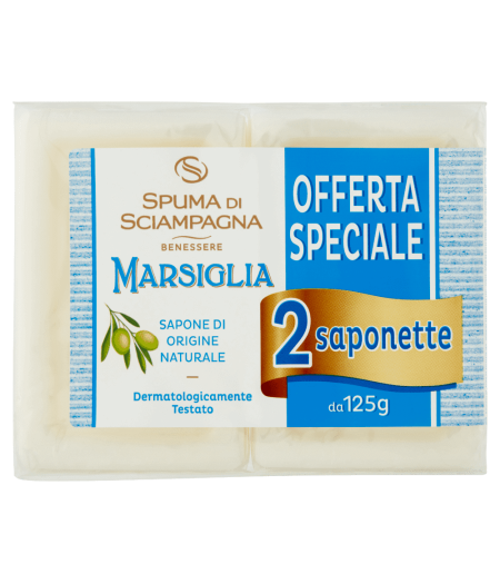 Sapone Marsiglia 125 Gr x 2Pz.