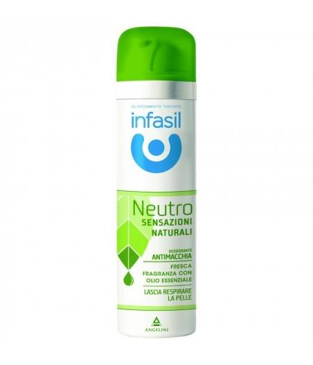 Deo Spray Neutro Fresca Fragranza Olio Essenziale 150 Ml