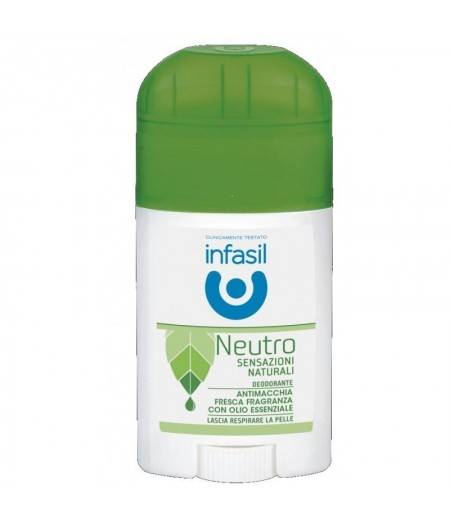 Deo Roll On Neutro Fresca Fragranza Olio Essenziale 40 Ml