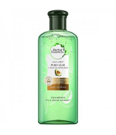 Shampoo Puro Aloe + Avocado 225ml.Nutre ed Idrata