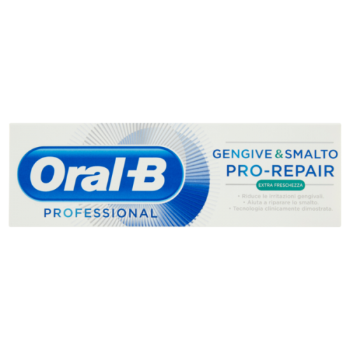 Oral-B Dentifricio Professional Gengive & Smalto Pro-Repair Extra