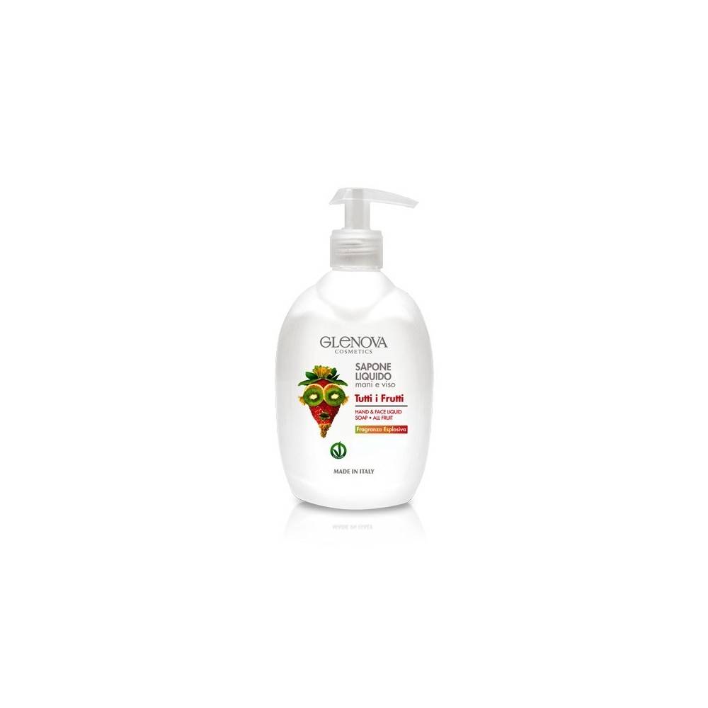 Glenova Glenova Sapone Liquido Mani E Viso Tutti I Frutti 500ml - Idea  Bellezza