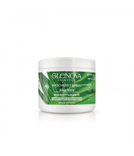 Glenova Maschera Capelli Aloe Vera Ristrutturante 500 Ml