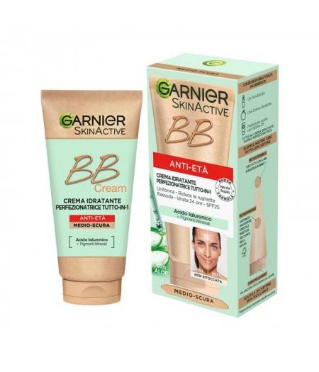 Bb Cream Crema Anti-Età Idratante Perfezionatrice Tuttoin1 Medio-Scura 50 Ml