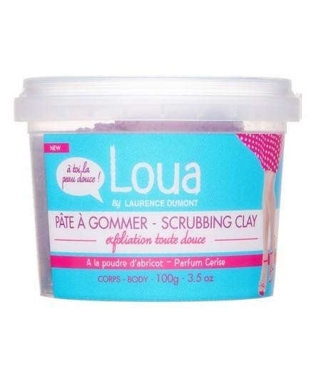 LOUA PATE A GOMMER GOMMAGE ESFOLIANTE DOLCE 100g ALBICOCCA E CILIEGIA