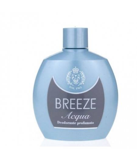 BREEZE DEO DEODORANTE SQUEEZE ACQUA 100ml ANTIODORE ANTISUDORE