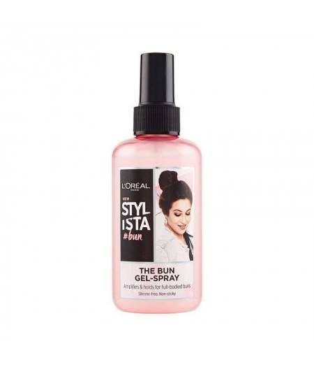 L'Oreal Paris Stylista Bun The Bun Gel-Spray Capelli Per Donare Fissaggio E Volume Ai Tuoi Chignon 200 Ml