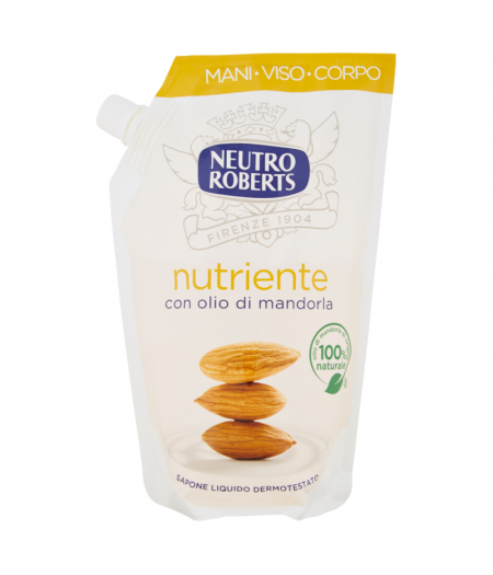 Neutro Roberts nutriente con olio di mandorla Sapone Liquido 400 ml