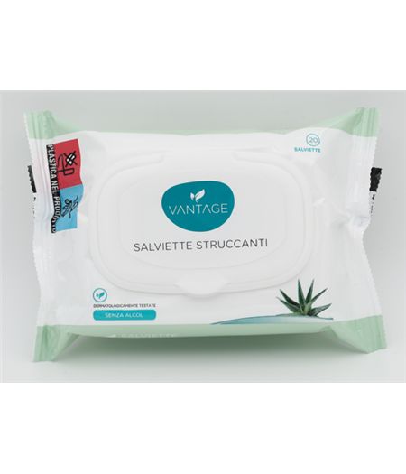 VANTAGE SALVIETTE STRUCCANTI 20 PZ