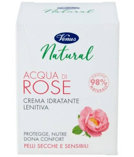 Crema Natural Rose Idratante Lenitiva 150 ml