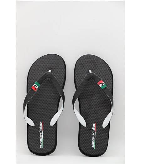 NAZIONALE ITALIANA INFRADITO BLACK 41 N Uomo