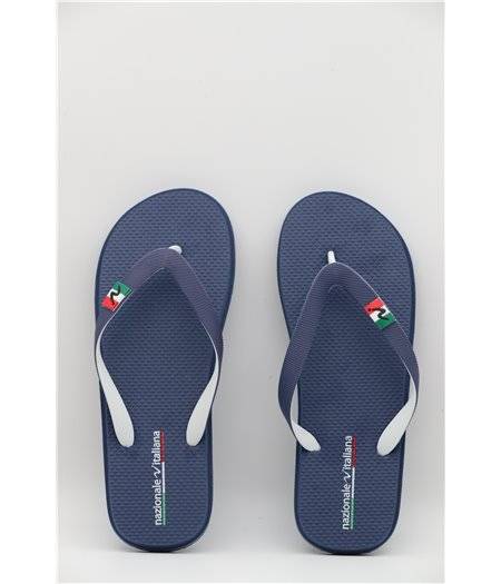 NAZIONALE ITALIANA INFRADITO BLU NAVY 41 N Uomo