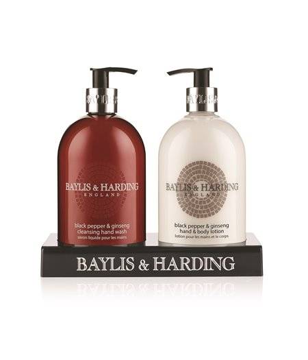 Baylis & Harding SAPONE + LOZIONE PEPE NERO E GI