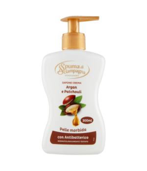 Benessere Sapone Crema Argan e Patchouli 300 ml