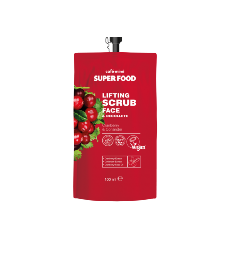 Scrub Lifting Viso E Decolletè Cranberry