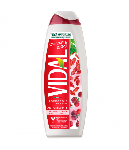 Vidal Bagnodoccia 500 Ml Cranberry&Goji