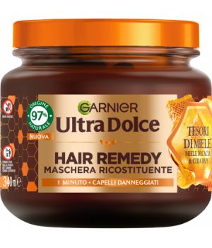 Hair Remedy Maschera Ricostituente Capelli Danneggiati 340 Ml Tesori Di Miele