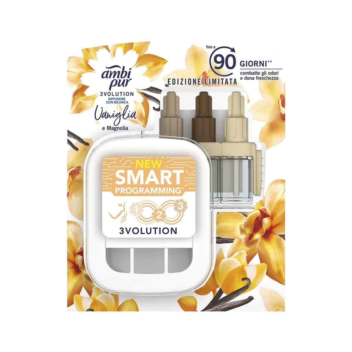 Ambi Pur 3 Volution Vaniglia e Magnolia 20 ml - Idea Bellezza