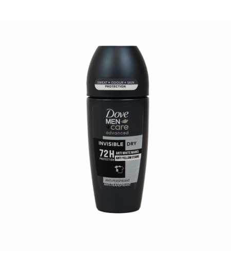 Men Deodorante Roll On 72h Invisble Dry 50 Ml