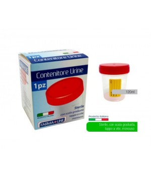 Contenitore sterile urine 120ml