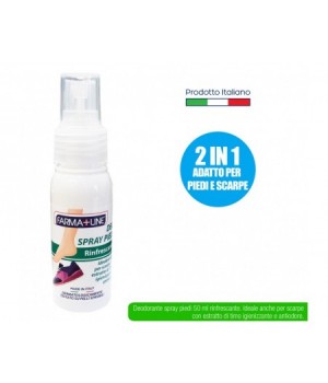 Deo spray piedi 50ml 2in1 antiodore