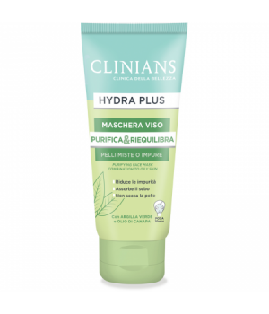 Hydra Plus Maschera Viso Purifica&Riequilibra 75 Ml