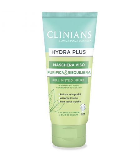 Hydra Plus Maschera Viso Purifica&Riequilibra 75 Ml