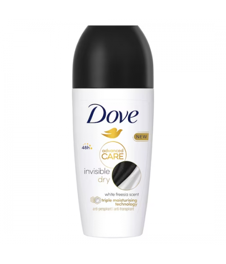 Dove Deo Care Roll-On Invisible Dry 50 Ml