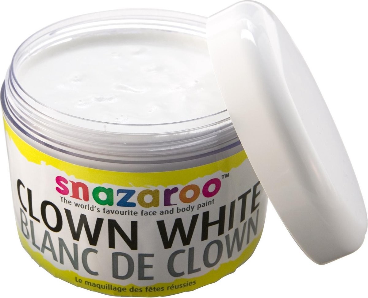 Snazaroo - Cerone Bianco Per Clown 250ml : : Giochi e giocattoli