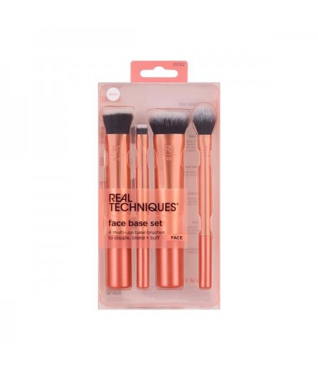 Face Base Set 4 Multi Use Brush 4 Pennelli Make Up Multiuso