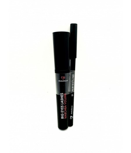 Mascara Extra Volume + Matita occhi Nera