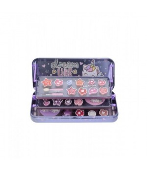 Custodia per il trucco Triple Layer Beauty Tin – Unicorn