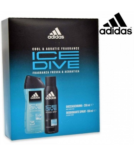 Adidas ice dive deodorante 150ml + shower Gel 250ml